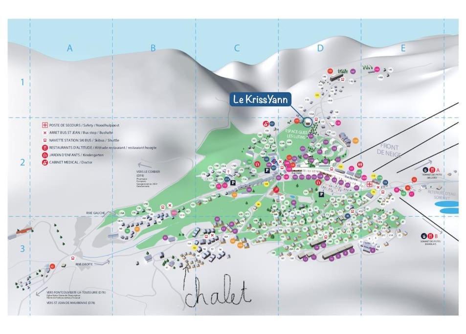 Chalet Savoyard Independant Fontcouverte-la-Toussuire Eksteriør billede