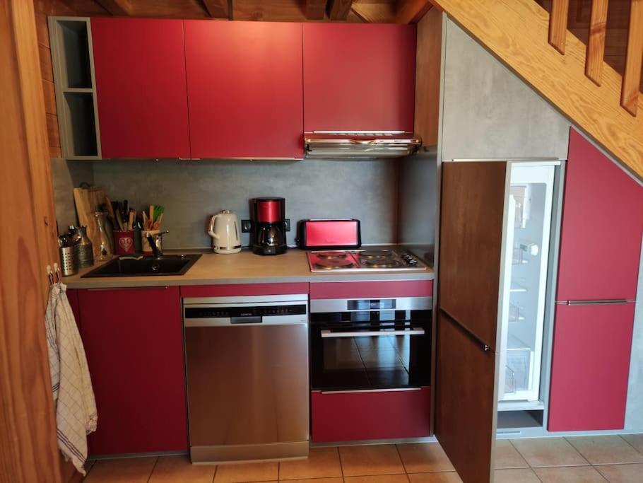 Chalet Savoyard Independant Fontcouverte-la-Toussuire Eksteriør billede